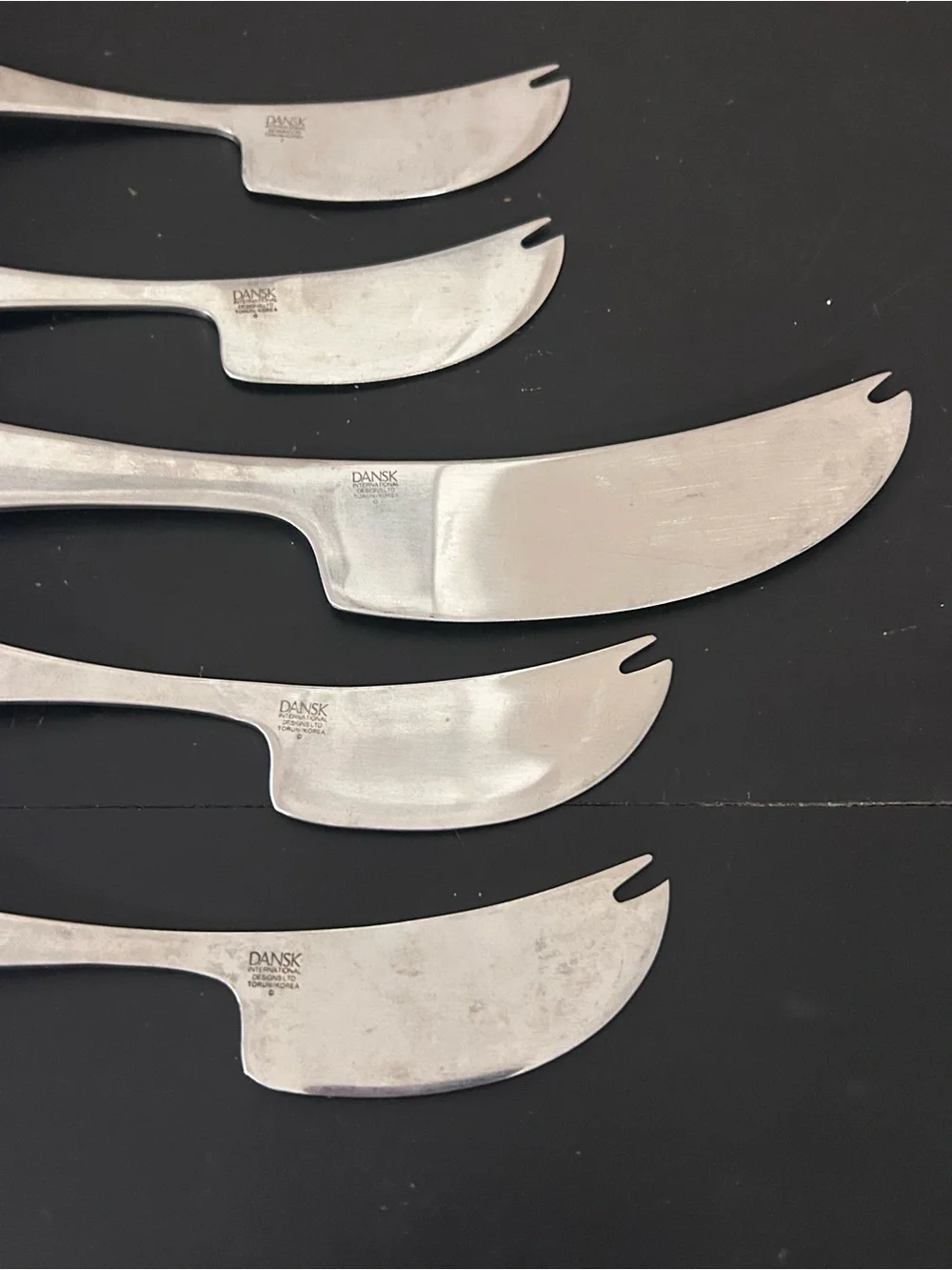 Dansk Stainless Cheese Knife Set - Silver